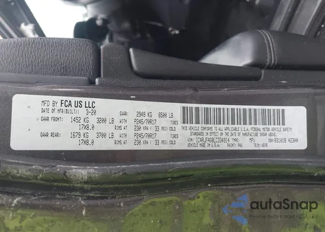 2020 Jeep Grand Cherokee Laredo E 4X4 from USA, damaged, VIN 1C4RJFAG8LC334914